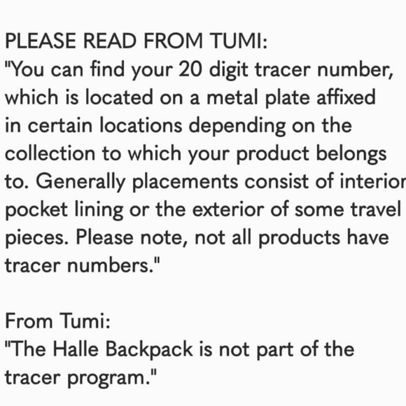 Tumi Voyageur Halle Black Leather Backpack - Picture 11 of 15